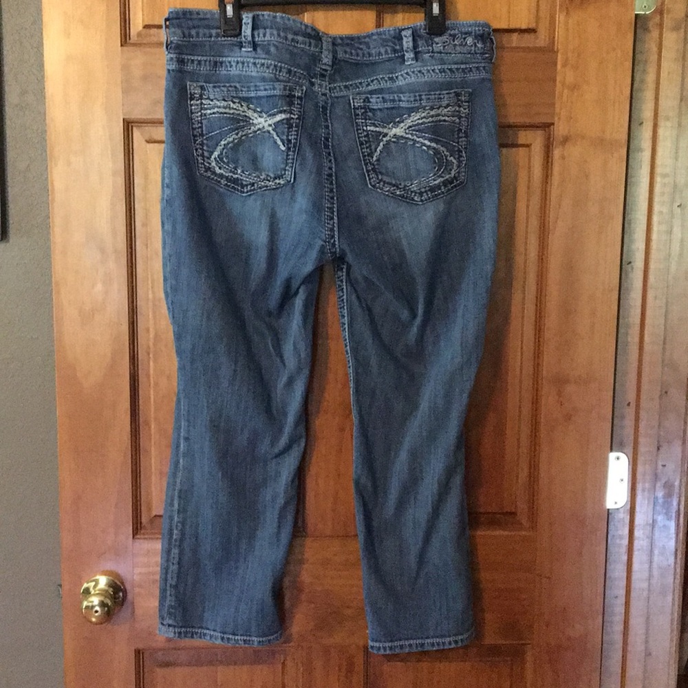 Suki Silver Capris size: 16